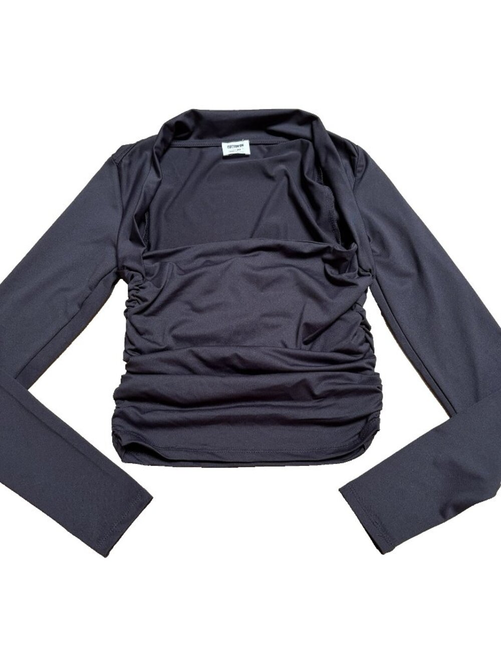 Cotton On Top Women's Size XS Black Long Sleeve